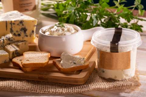 Receta: así se prepara un dip de queso azul