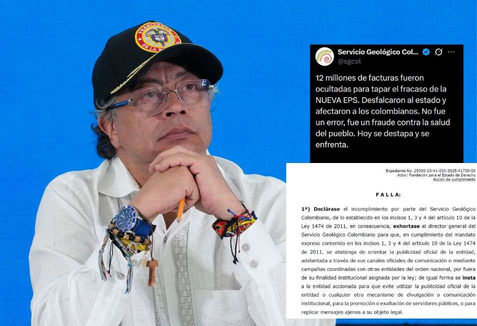 Tirbunal de Cundinamarca falla contra el presidente Gustavo Petro.
