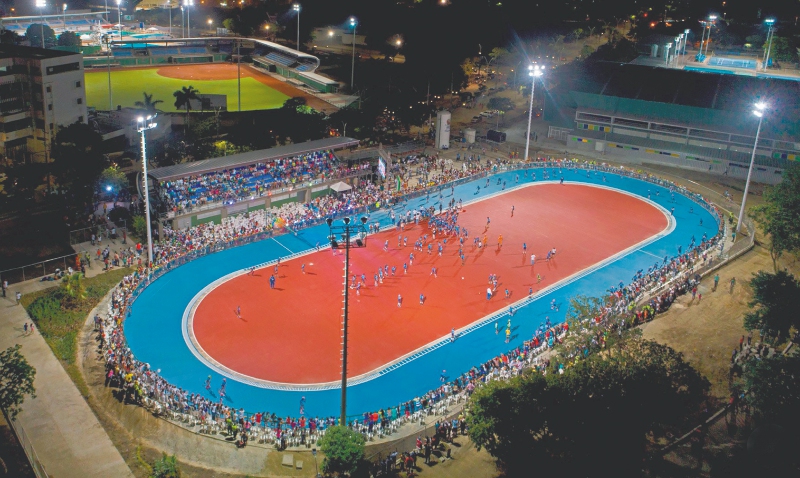 El impresionante patinódromo de Santa Marta, en el que Colombia espera celebrar muchas medallas. / Juegos Bolivarianos - Miguel Palacios