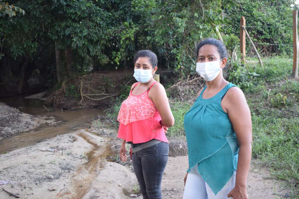 Erlys Hernández y Mary Luz Alfaro - OMEC - Arroyo Corozal -El Guamo - Chimichagua Cesar