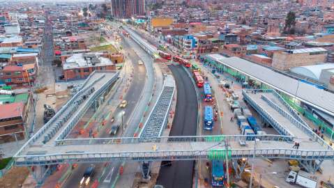 Nuevo reporte sobre las obras de extensión de la Av. Caracas ¿Cuál es el avance?