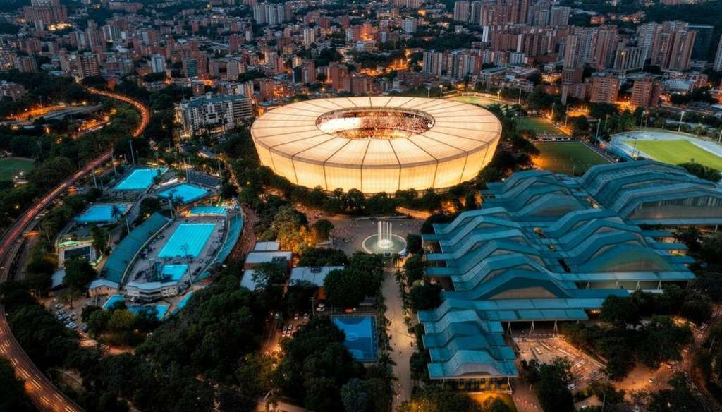 Render proyecto de renovación estadio Atanasio Girardot.