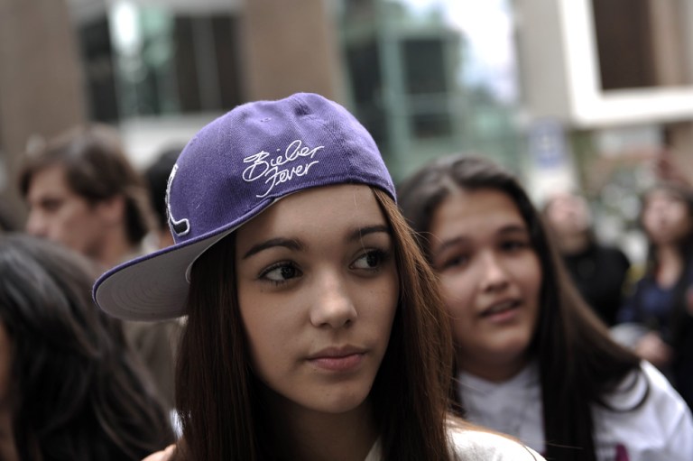 Justin Bieber despertó la fiebre ‘beliebers’ en Bogotá