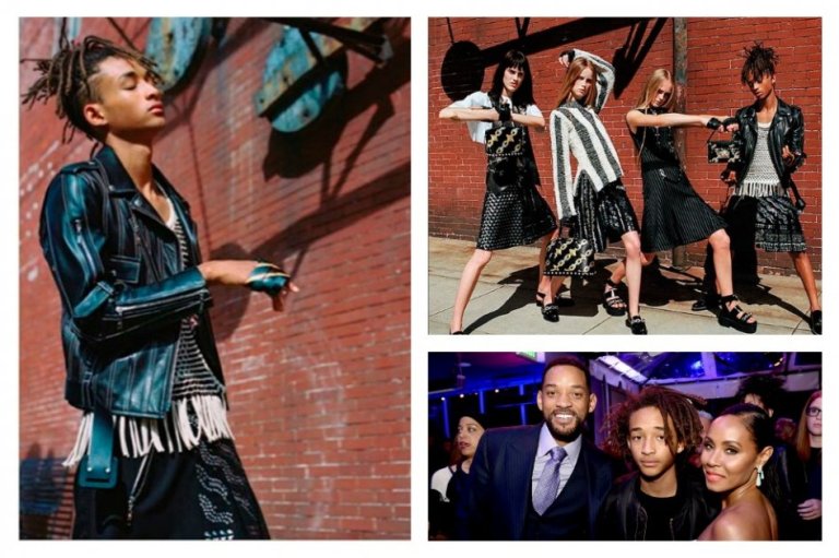 Hijo de Will Smith se viste como mujer en campaña de Louis Vuitton