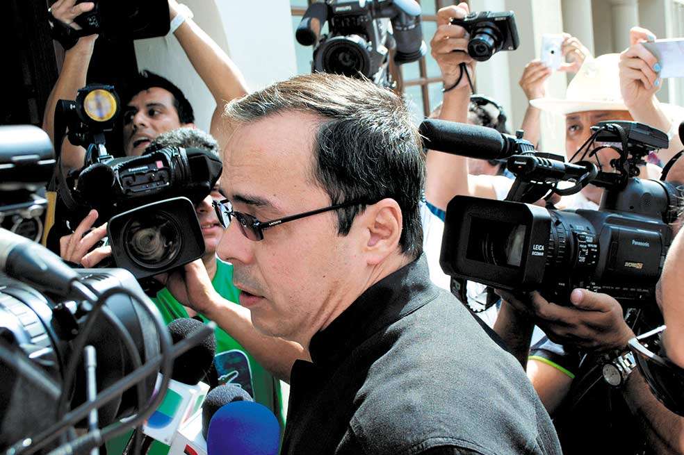 El exasesor venezolano, J. J. Rendón, que supuestamente fungió de intermediario entre los narcos y el Gobierno. / EFE