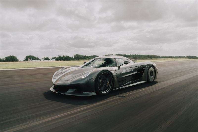 Koenigsegg Jesko Absolut vuelve a imponer el récord mundial de 0 a 400 km/h