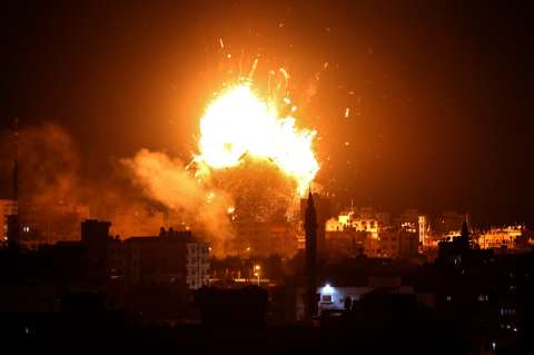 Milicias palestinas anuncian alto al fuego tras escalada de violencia en Gaza
