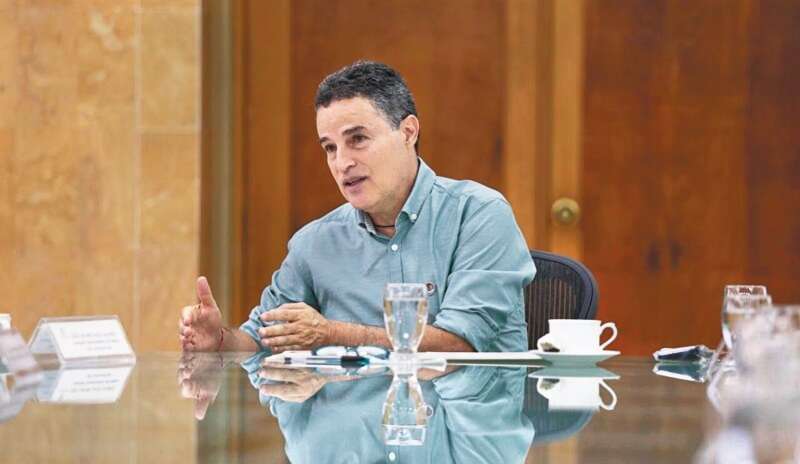 El gobernador de Antioquia, Aníbal Gaviria, quien también fue alcalde de Medellín.