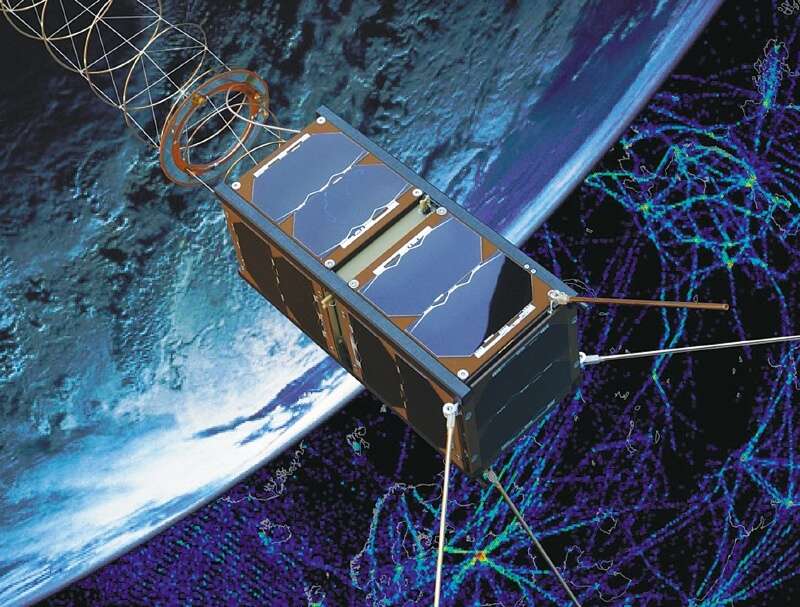 El satélite Facsat-1 fue lanzado gracias a la Agencia Espacial de la India (ISRO). / Fuerza Aérea Colombiana