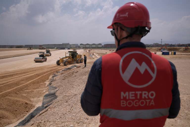 Obras Patio Taller Metro de Bogotá