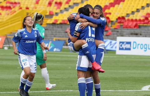Millonarios, semifinalista de la Liga Femenina