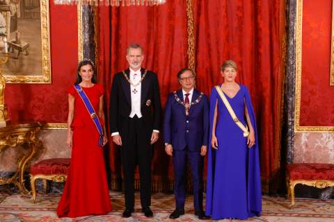 Las conclusiones de la cena entre Gustavo Petro y el Rey de España