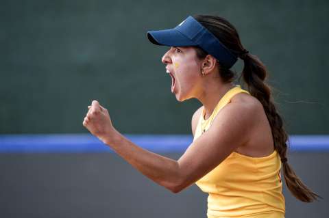 Camila Osorio brilla y le da esperanza a Colombia  en la Copa Billie Jean King