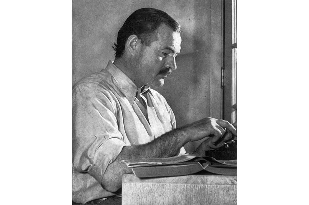 Ernest Hemingway: "Toda mi vida he visto las palabras como si las estuviera viendo por primera vez." / Archivo particular