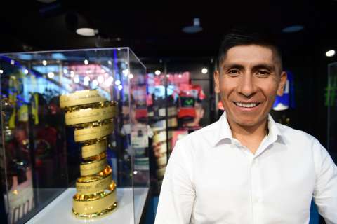 “Es una alegría muy grande”: Nairo tras conocer que podrá correr las tres grandes