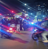 Conductor atropelló a cuatro motociclistas y dos agentes de tránsito en Bogotá