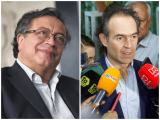 Trato a vendedor ambulante genera nuevo rifirrafe entre Petro y Fico Gutiérrez