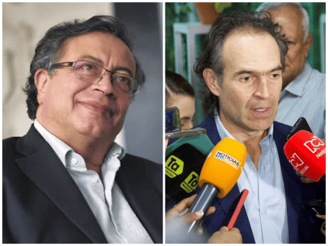 Trato a vendedor ambulante genera nuevo rifirrafe entre Petro y Fico Gutiérrez