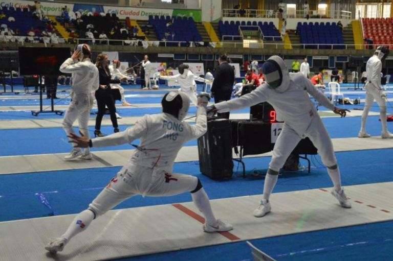 Así va el Grand Prix de esgrima que se celebra en Cali