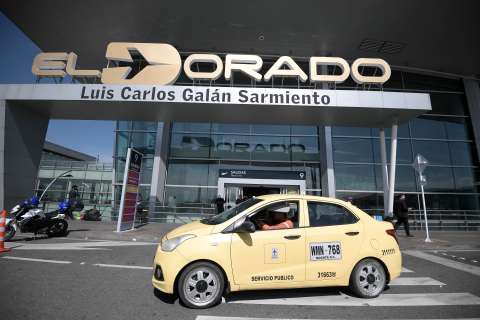 Capturan a taxista que disparó arma traumática a las afueras del aeropuerto El Dorado