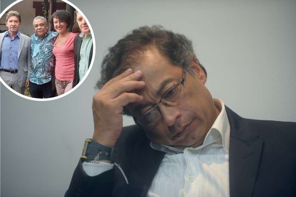 Gustavo Petro y Luis Pérez