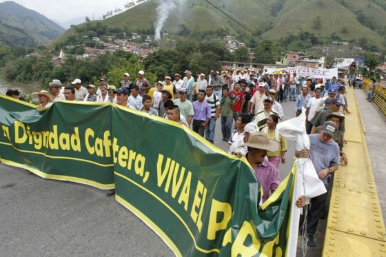 Dignidad Cafetera se alista para una nueva movilización