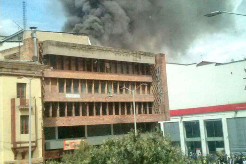 Tomada de Twitter @BomberosBogota / Tomada de Twitter @BomberosBogota