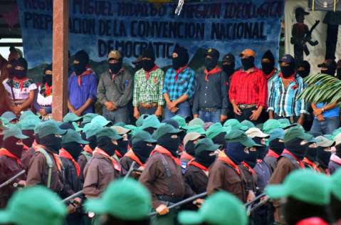 El Ejército indígena se rebela contra proyectos de López Obrador