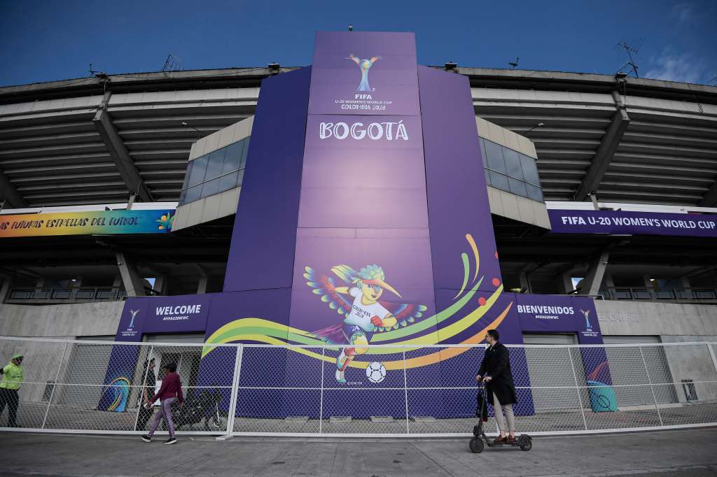 En el estadio El Campín de Bogotá se jugarán este sábado dos partidos del Mundial Femenino Sub 20 de fútbol, Camerún vs. México y Colombia vs. Australia.
