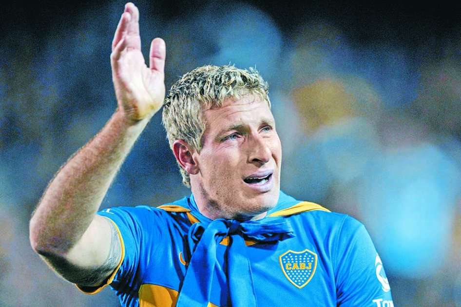 Martín Palermo el día de su despedida como jugador del Boca Juniors. / EFE