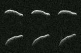 Este es uno de los asteroides más alargados que ha capturado la Nasa