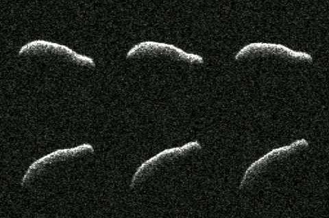 Este es uno de los asteroides más alargados que ha capturado la Nasa