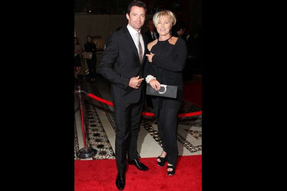 Hugh Jackman y Deborra-Lee Furness.