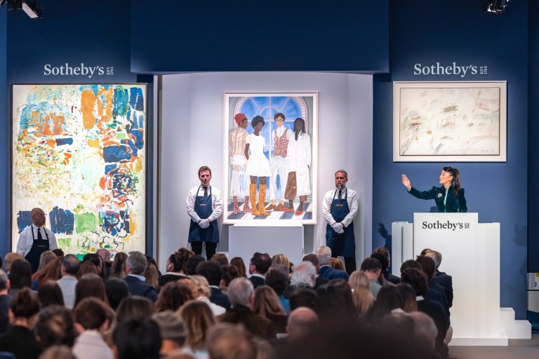Cuadros de Bacon, Fontana y Mitchell destacan en una subasta contemporánea de Sotheby’s