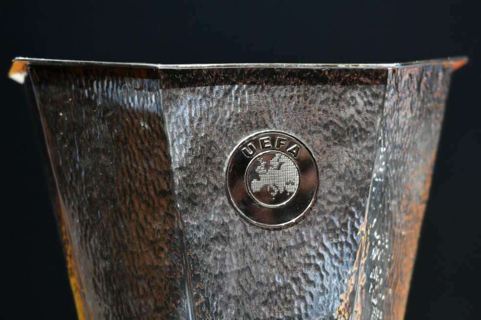 Trofeo de la UEFA Europa League. / AFP