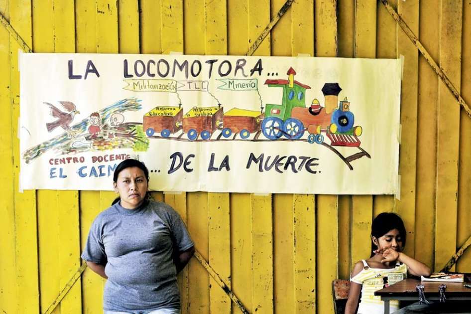 El resguardo de la Laguna Siberia, en Caldono, Cauca, fue el lugar de encuentro de indígenas y campesinos para discutir los impactos de la minería.