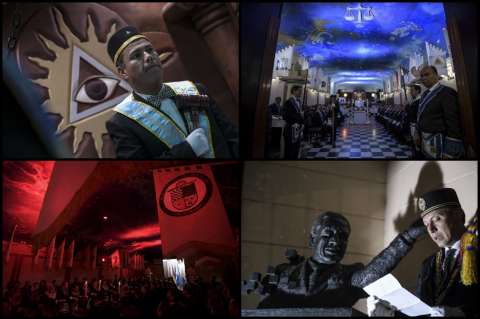 En el corazón de la masonería colombiana: así es una ceremonia en Bogotá