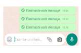 WhatsApp: Cómo recuperar mensajes y conversaciones eliminadas