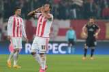 Felipe Pardo anotó los dos tantos del triunfo de Olympiacos en Champions