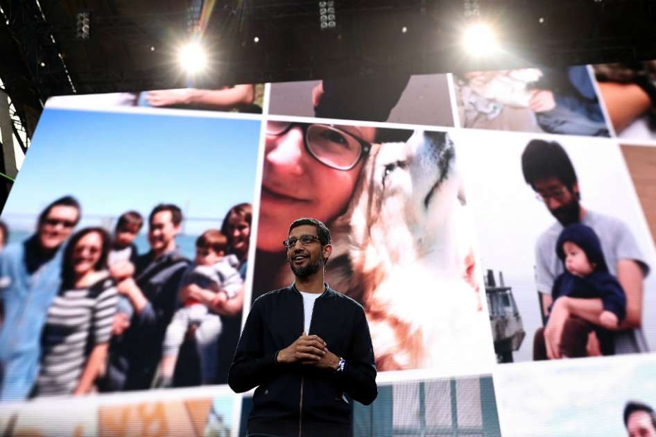 Sundar Pichai, CEO de Google. / AFP