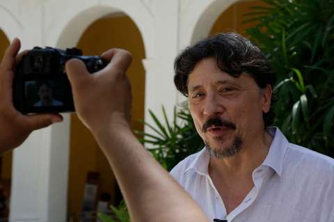 Carlos Bardem presenta en Cartagena la película "Carteristas"