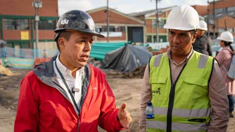 “La ciudadanía verá muchas obras terminadas este año”, director del IDU