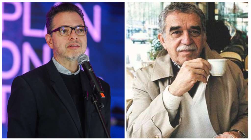 El ministro de Cultura, Juan David Correa, defendió al escritor, Gabriel García Márquez.