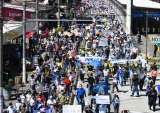 Luego de tres protestas contra Bukele, El Salvador prohíbe las concentraciones