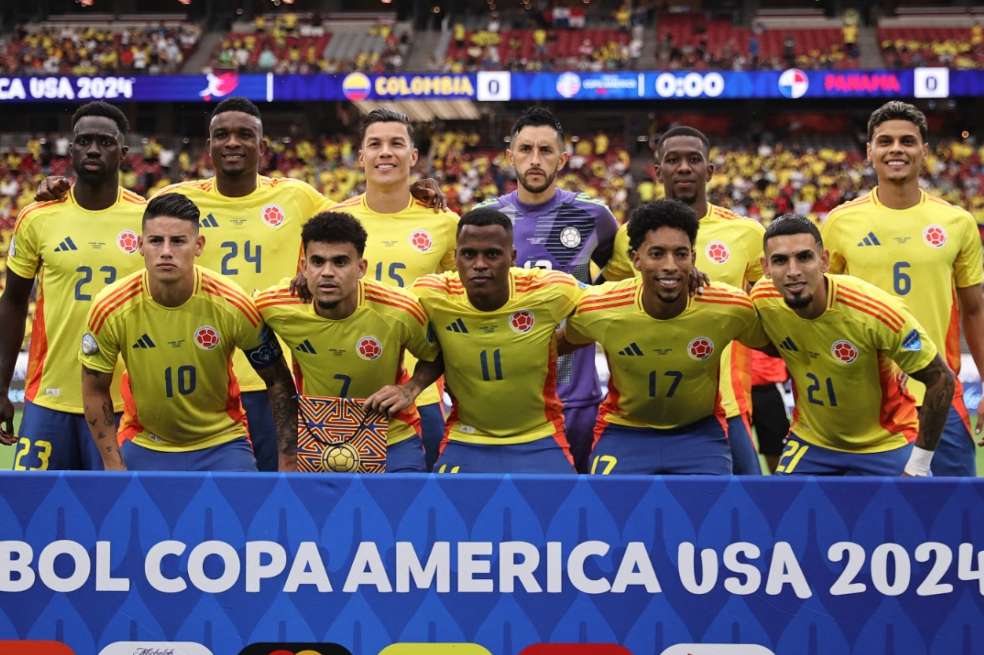 La selección de Colombia, subcampeona de la Copa América 2024.