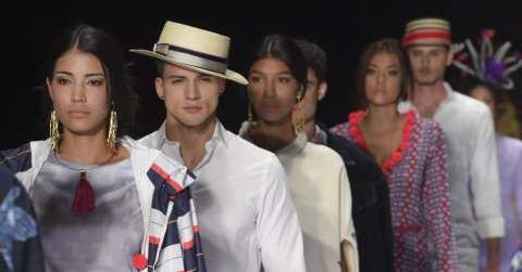 Juan Pablo Socarrás cautivó con su artesanía fashionista