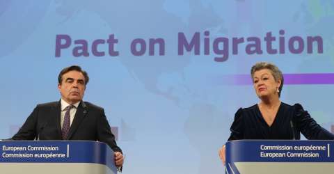 La Unión Europea alcanzó un acuerdo político frente al pacto de migración y asilo