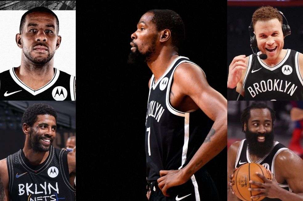 Con la llegada de LaMarcus Aldridge, los Brooklyn Nets conformaron un quinteto de ensueño que completan Kyrie Irving, Kevin Durant, James Harden y Blake Griffin.