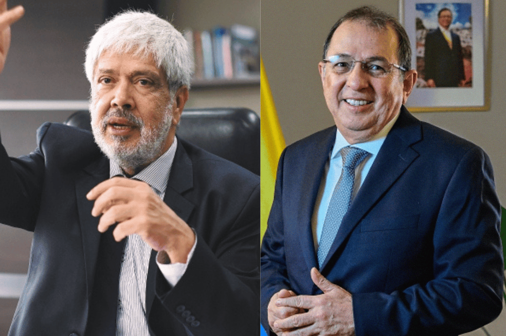 Germán Umaña (izq); Jorge Rojas.