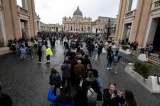 Más de 60.000 personas se despidieron del papa Francisco en la capilla ardiente